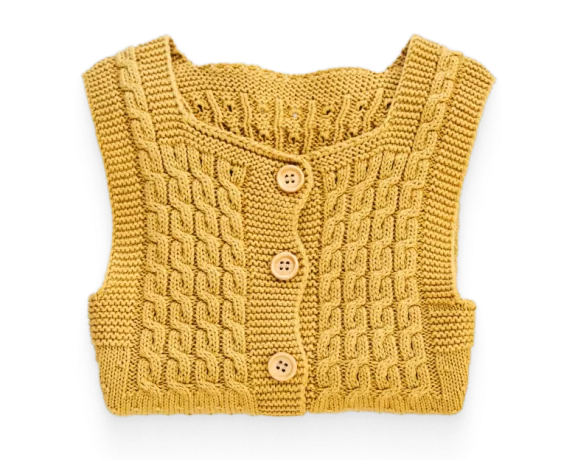 Sleeveless Cardigan